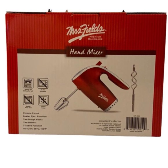 🆕Hand Mixer Mixer by Mrs. Fields - Picture 3 of 4